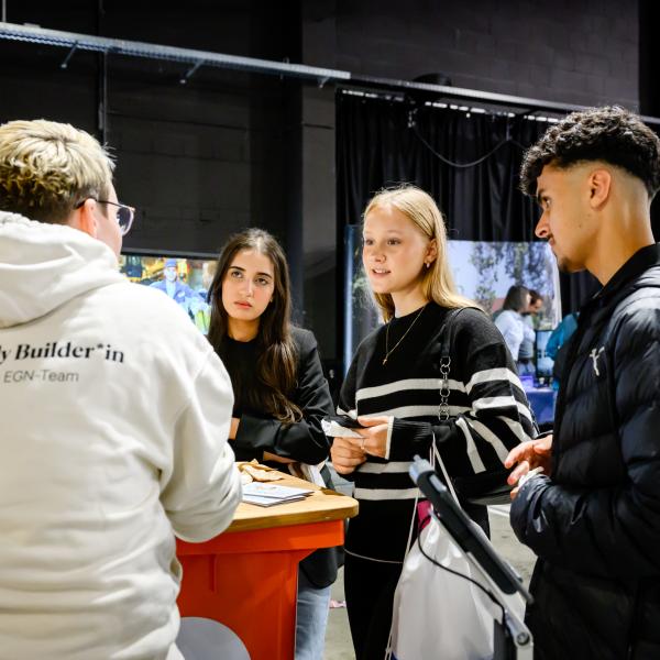EGN im Gespräch auf der Beruf konkret Messe 2024
